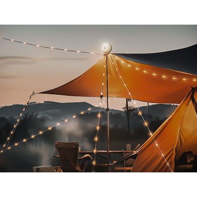Campinglaterne MILKY WAY GW20 mit LED-Kette