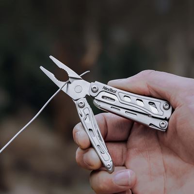 Multifunktionszange F12 MINI FLAGSHIP SILBER NexTool NE20410 4