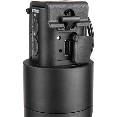 Taktischer-Elektronischer-Irritationskörper DEVI mit 130dB Alarmsignal,11.000 Lumen Stroboskopblitz mit Holster NEXTORCH NXND30 3