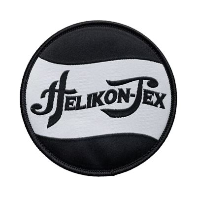 Patch HELIKON-TEX Velcro runden SCHWARZ