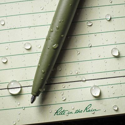 Kugelschreiber RITE IN THE RAIN All-Weather schwarze Tinte GRÜN
