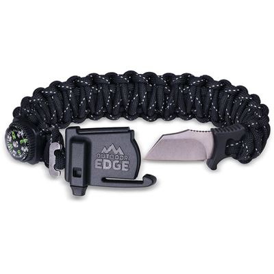 PARASPARK™ L Armband mit Messer und Survival-Set REFLEKTIERENDER Faden