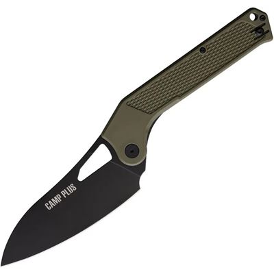 Klappmesser CAMP PLUS EDC glatte Klinge GRÜN