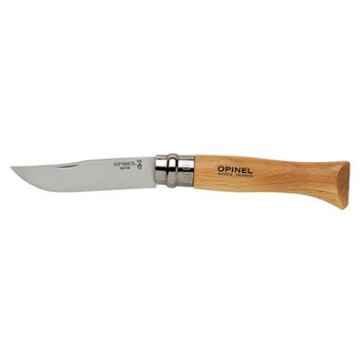 Messer OPINEL VRI INOX No.08 BUCHENHOLZ