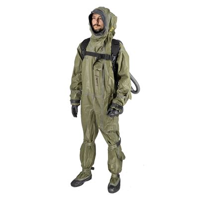 Belüftete chemische Schutzkleidung OPCH-05, komplett, Modell 95