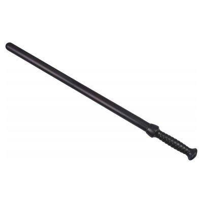 Schlagstock ohne Schutzgriff 53 cm SCHWARZ