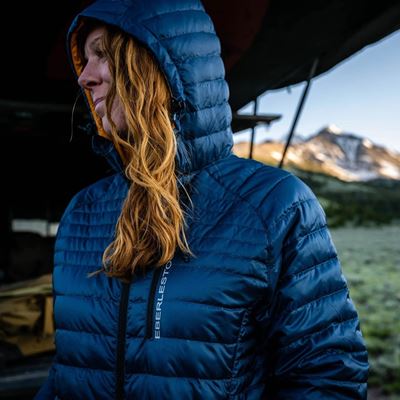 Daunenjacke PAYETTE leicht BLAU