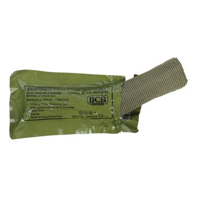 Verband COMBAT FIRST FIELD LARGE 25 x 30 cm mit Klettverschluss