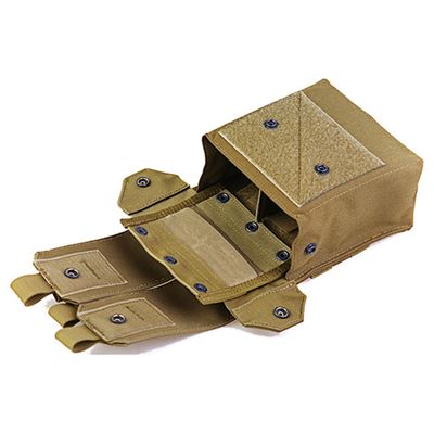 Ammo Pouch MOLLE 200 Patronen COYOTE BROWN