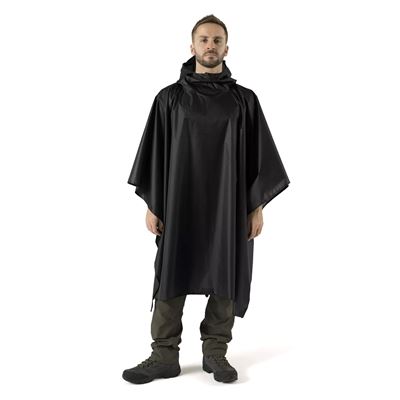 Poncho LIGHTWEIGHT SCHWARZ