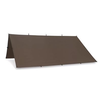 Biwakplane SUPERTARP® funkenbeständig klein EARTH BROWN
