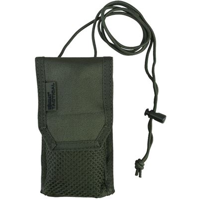 Pouch MOLLE für Handy mit Bändchen GRÜN