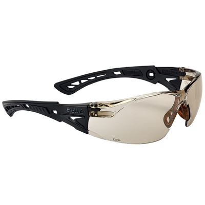 Schutzbrille RUSH+ BSSI braune Gläser