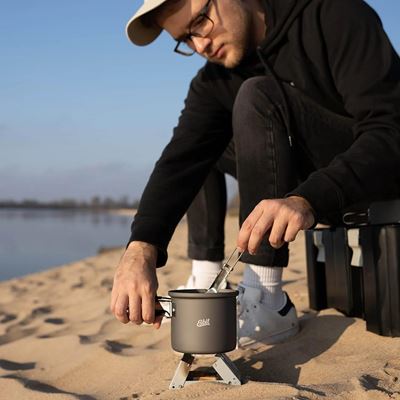 Zweiteiliger Topf 1000 & 475 ml, hart eloxiertes Aluminium ESBIT® PT1000HA 7