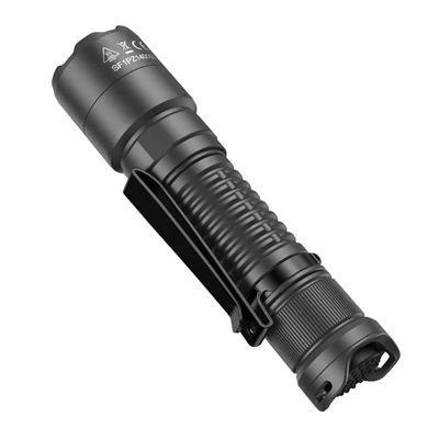 Taschenlampe PZ14 ZOOM, wiederaufladbar, 1000 Lumen, 440 Meter, IP67 SCHWARZ SPERAS PZ14-SP 5