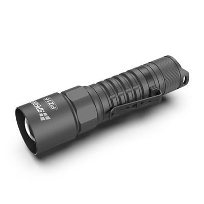 Taschenlampe PZ16 ZOOM, wiederaufladbar, 2400 Lumen, 726 Meter, IP65 SCHWARZ SPERAS PZ16-SP 3