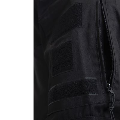 Combatshirt mit Reißverschluss AIRSOFT COMBAT SCHWARZ