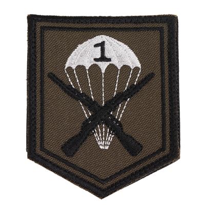 Patch 1. Kompanie CZ für Einsätze Velcro