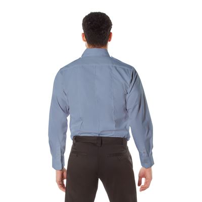 Hemd POLICIE A SECURITY Langarm HELL BLAU ROTHCO 30010 4