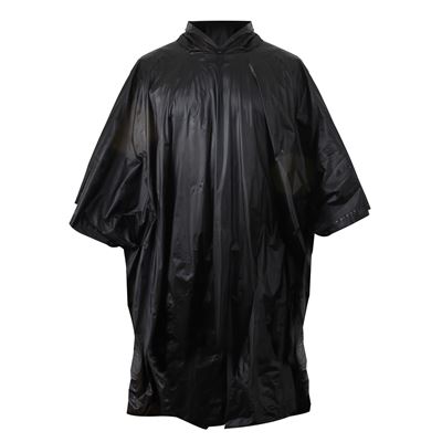 Poncho US rip-stop 140 x 225 cm SCHWARZ