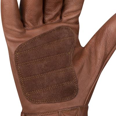 Handschuhe WOODCRAFTER Leder BRAUN