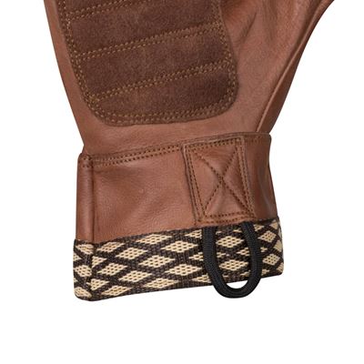 Handschuhe WOODCRAFTER Leder BRAUN