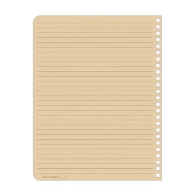 Notizbuch wasserabweisend Universal LARGE 6 5/8"x 8 1/2" TAN