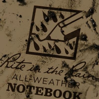 Notizbuch wasserabweisend Universal MAXI 8 1/2" x 11" TAN