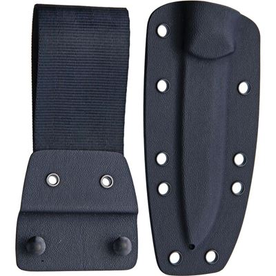 BUSHCRAFT III Messer mit feststehender Klinge SCHWARZ