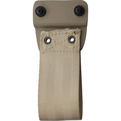 BUSHCRAFT III Messer mit feststehender Klinge COYOTE