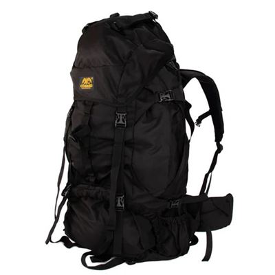 Trekking-Rucksack XXL 104L SCHWARZ