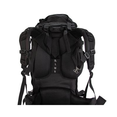 Trekking-Rucksack LARGE 85l SCHWARZ