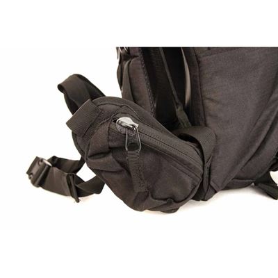 Rucksack mit gespanntem Netzrücken 35l SCHWARZ