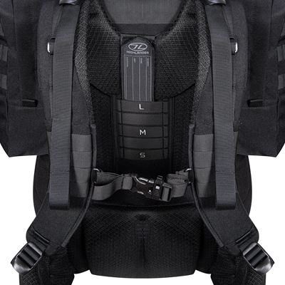 Rucksack FORCES ELITE 66 Liter SCHWARZ HIGHLANDER RUC299-BK 9