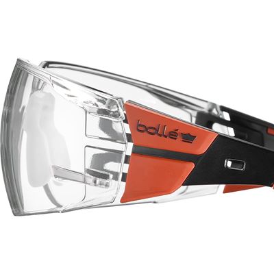 Schutzbrille RUSH+ 2.0 rot BOLLE® RUSPMN11E 3