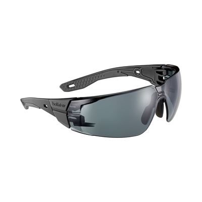 Schutzbrille RUSH+ 2.0 SMOKE Gläser SCHWARZE Größe M/L