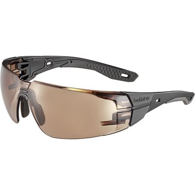 Schutzbrille RUSH+ 2.0 BRONZE SCHWARZE Gläser Größe M/L BOLLE® RUSPMN50E 2