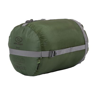 Schlafsack PHOENIX EMBER 250 GRÜN