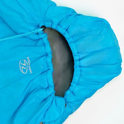 Sommer-Schlafsack ZETA 150 BLAU HIGHLANDER SB255-MB 4