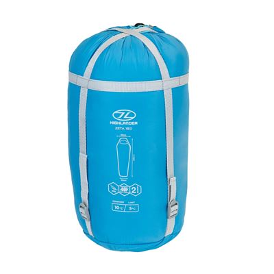 Sommer-Schlafsack ZETA 150 BLAU HIGHLANDER SB255-MB 3
