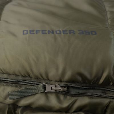 Drei-Jahreszeiten-Mumienschlafsack DEFENDER 350 GRÜN HIGHLANDER SB266-RG 2