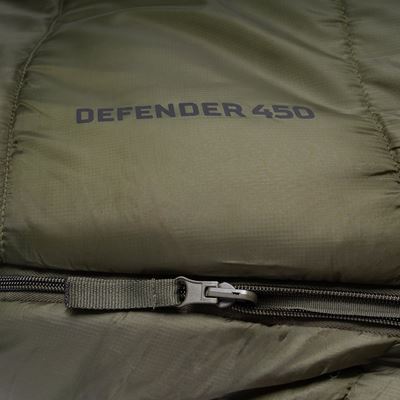 Vier-Jahreszeiten-Mumienschlafsack DEFENDER 450 GRÜN HIGHLANDER SB267-RG 2