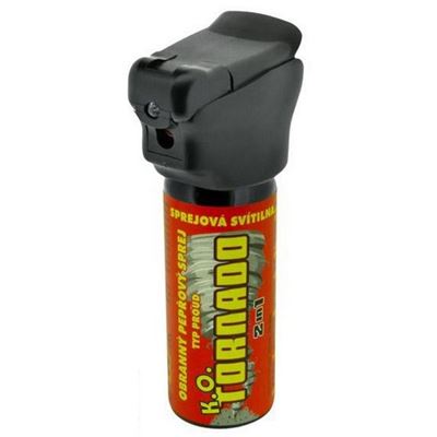 Spray und Taschenlampe 2in1 KO TORNADO 50ml