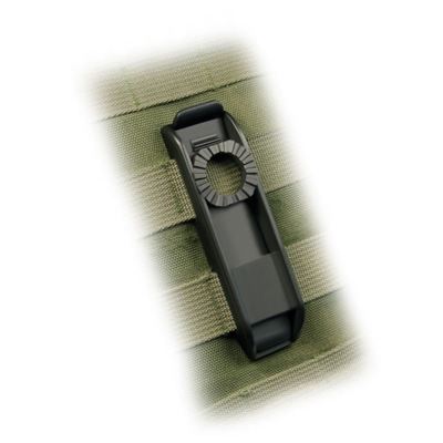 Holster für Abwehr Sprays rotierend Plastik mit Behälter 35 mm MOLLE