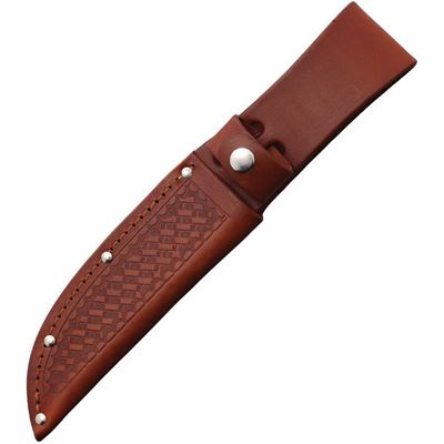 Etui für feststehendes Messer 5,5" Leder BRAUN