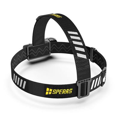 Stirntaschenlampe SH16 aufladbar, rechtwinklich, multifunktionsfähig, 1650 Lumen, 355 Meter