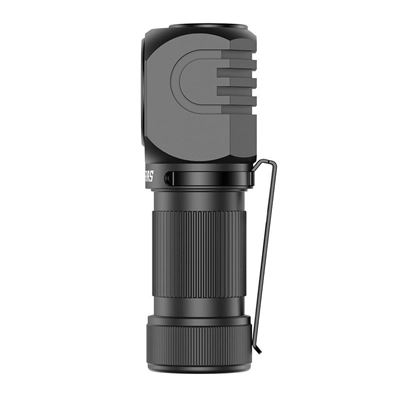 Stirntaschenlampe SH16 aufladbar, rechtwinklich, multifunktionsfähig, 1650 Lumen, 355 Meter