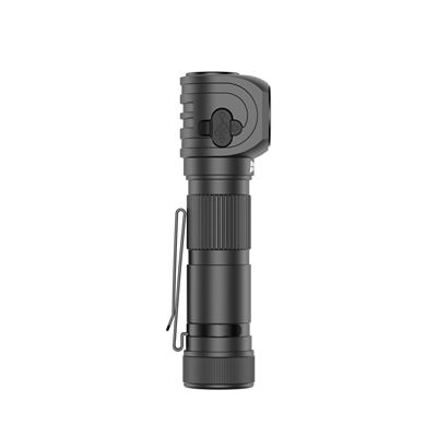Stirntaschenlampe SH18 aufladbar, rechtwinklich, multifunktionsfähig, 2000 Lumen