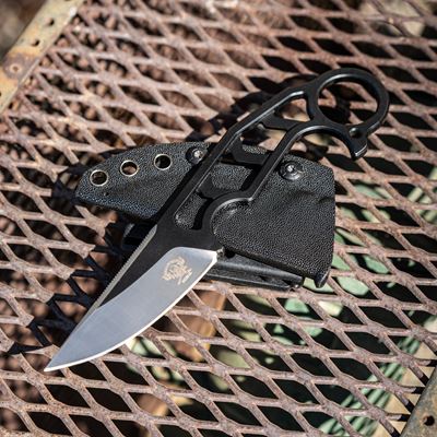 Messer SKELETOR mit Scheide SCHWARZ SKALLYWAG TACTICAL SKW17052 5