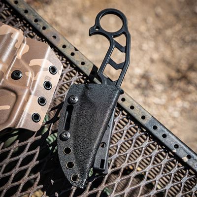Messer SKELETOR mit Scheide SCHWARZ SKALLYWAG TACTICAL SKW17052 6